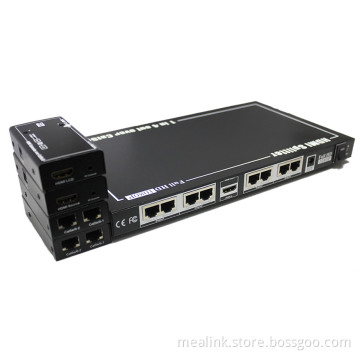 1X4 Over Single Cat5e/6 HDMI Extender (3D, IR, YLE0104)